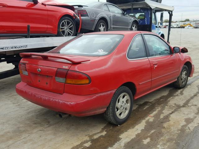 1N4AB42D5VC515707 - 1997 NISSAN 200SX BASE RED photo 4