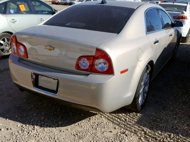 1G1ZE5E09CF254198 - 2012 CHEVROLET MALIBU LTZ თაფლისფერი ფოტო 4