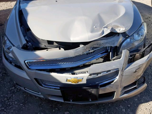 1G1ZE5E09CF254198 - 2012 CHEVROLET MALIBU LTZ თაფლისფერი ფოტო 9