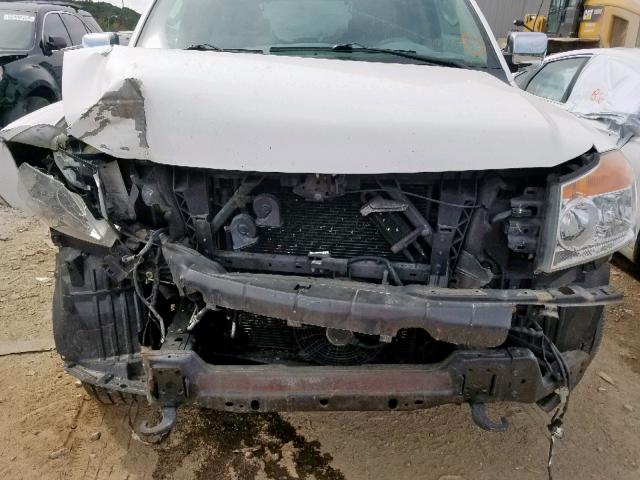 5N1AA0NE5AN621336 - 2010 NISSAN ARMADA PLA WHITE photo 7