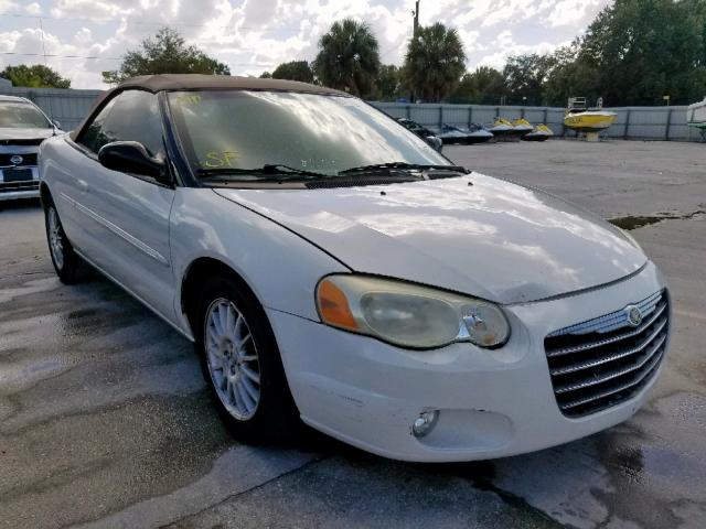 1C3EL55R36N183198 - 2006 CHRYSLER SEBRING TO WHITE photo 1