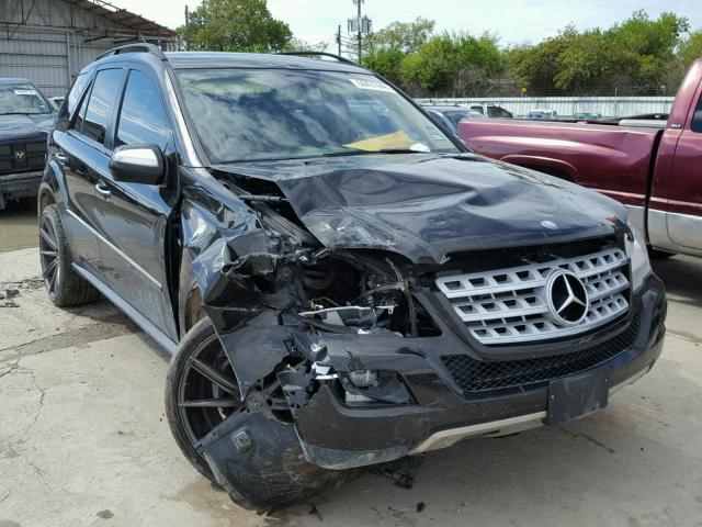 4JGBB25E29A487319 - 2009 MERCEDES-BENZ ML BLACK photo 1