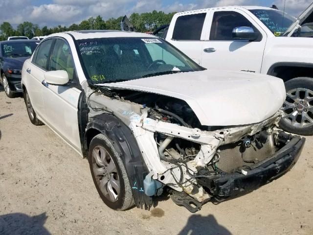 1HGCP3F85AA013220 - 2010 HONDA ACCORD EXL WHITE photo 1