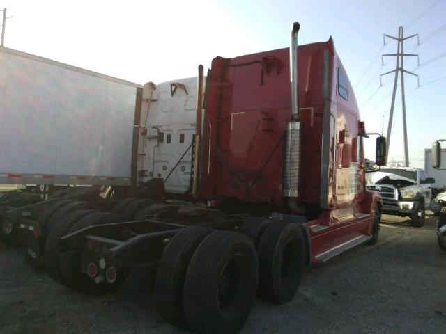 1FUJBBCKX6LU58233 - 2006 FREIGHTLINER CONVENTION RED photo 4