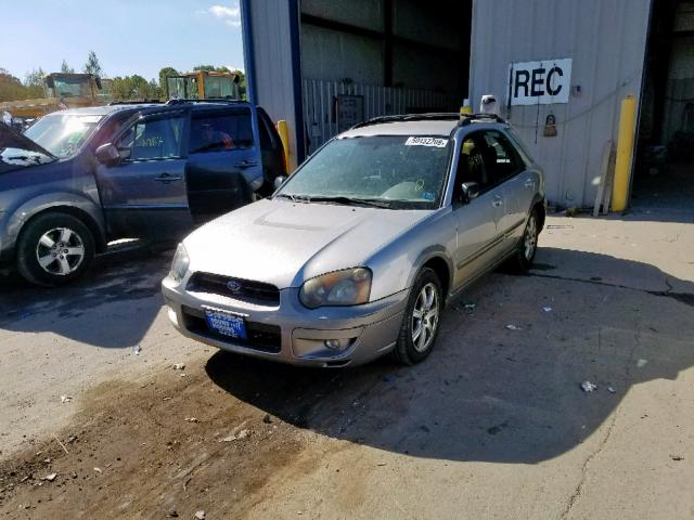 JF1GG685X5H816421 - 2005 SUBARU IMPREZA OU SILVER photo 2