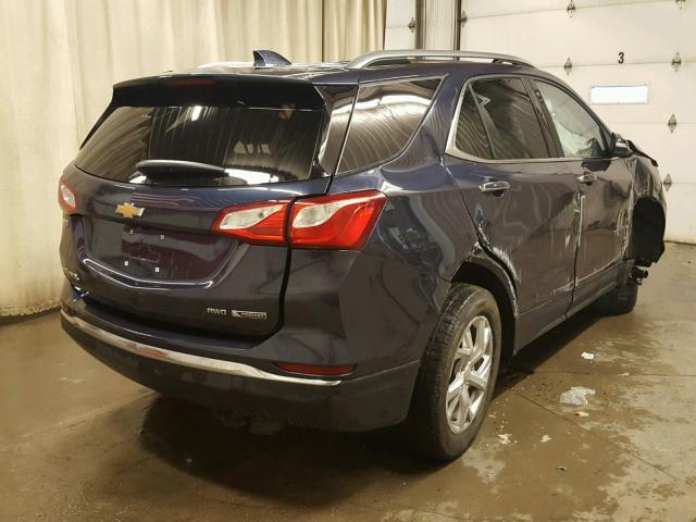 3GNAXVEV2JL300846 - 2018 CHEVROLET EQUINOX PR BLUE photo 4