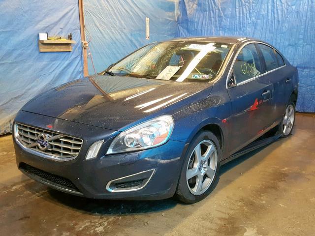 YV1612FS0D2186641 - 2013 VOLVO S60 T5 BLUE photo 2