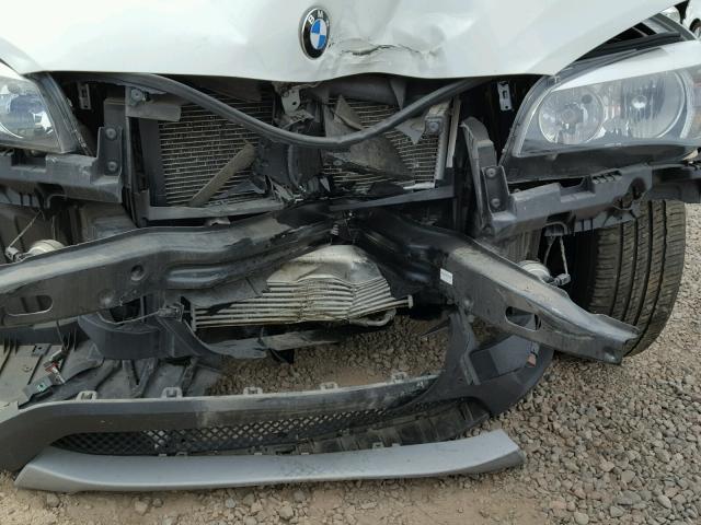 WBAVL1C55EVY16574 - 2014 BMW X1 XDRIVE2 WHITE photo 9