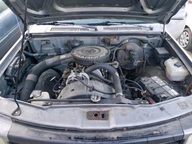 1B7FL26X6NS638816 - 1992 DODGE DAKOTA GRAY photo 7