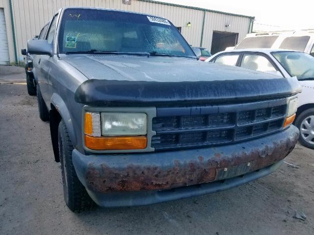 1B7FL26X6NS638816 - 1992 DODGE DAKOTA GRAY photo 9