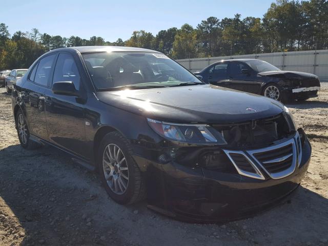 YS3FA4CY9A1608233 - 2010 SAAB 9-3 2.0T BLACK photo 1