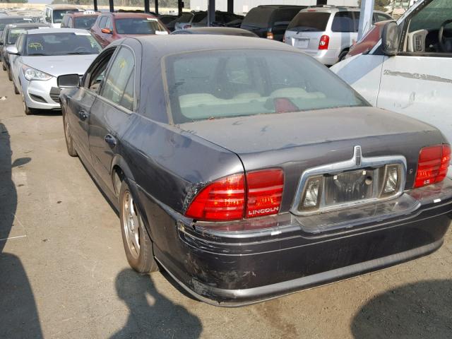 1LNHM86S51Y667496 - 2001 LINCOLN LS 灰色 照片 3