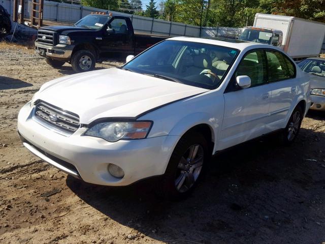 4S4BL86C264212069 - 2006 SUBARU LEGACY OUT WHITE photo 2