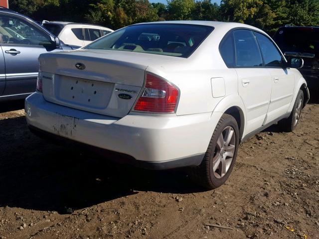 4S4BL86C264212069 - 2006 SUBARU LEGACY OUT WHITE photo 4