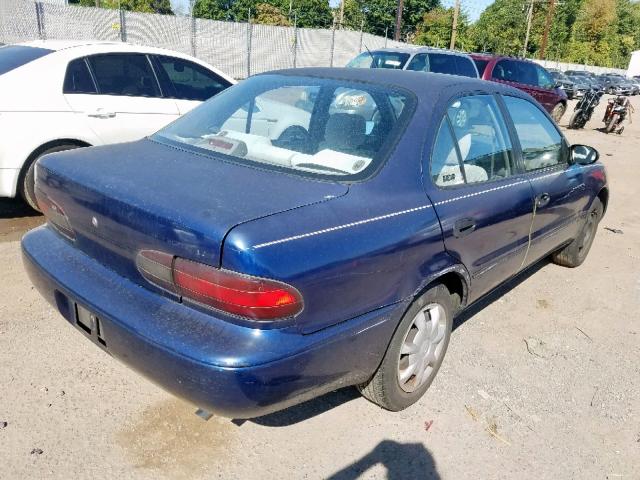 1Y1SK5282TZ030602 - 1996 GEO PRIZM LSI BLUE photo 4