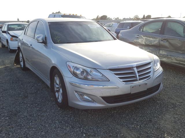 KMHGC4DDXCU201214 - 2012 HYUNDAI GENESIS 3. SILVER photo 1