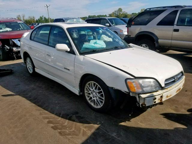 4S3BE6562Y7203498 - 2000 SUBARU LEGACY GT WHITE photo 1