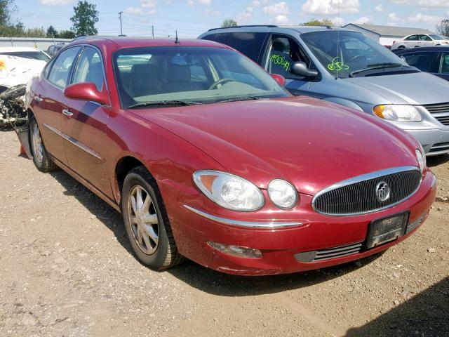 2G4WD532851348161 - 2005 BUICK LACROSSE C MAROON photo 1