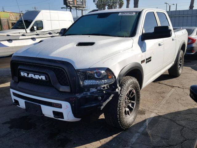 1C6RR7YT8HS560375 - 2017 RAM 1500 REBEL თეთრი ფოტო 2