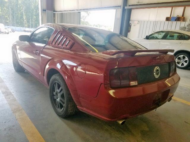 1ZVFT82H055109360 - 2005 FORD MUSTANG GT RED photo 3