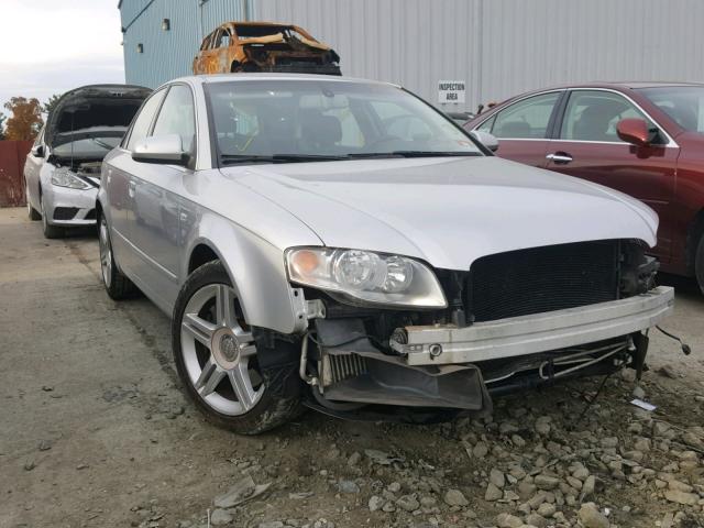 WAUAF78EX6A252656 - 2006 AUDI A4 2 SILVER photo 1