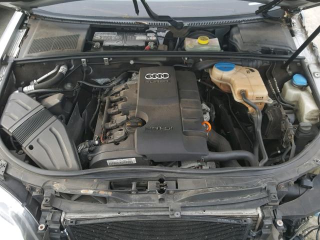 WAUAF78EX6A252656 - 2006 AUDI A4 2 SILVER photo 7