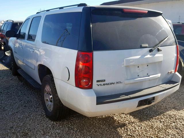 1GKFK163X7J202722 - 2007 GMC YUKON XL K WHITE photo 3