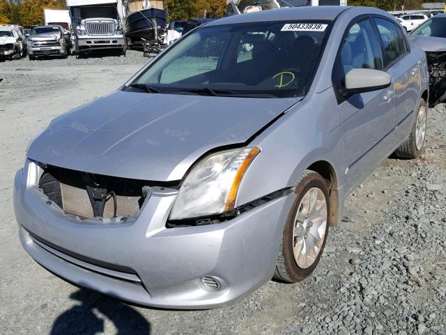 3N1AB6AP4BL614457 - 2011 NISSAN SENTRA 2.0 GRAY photo 2