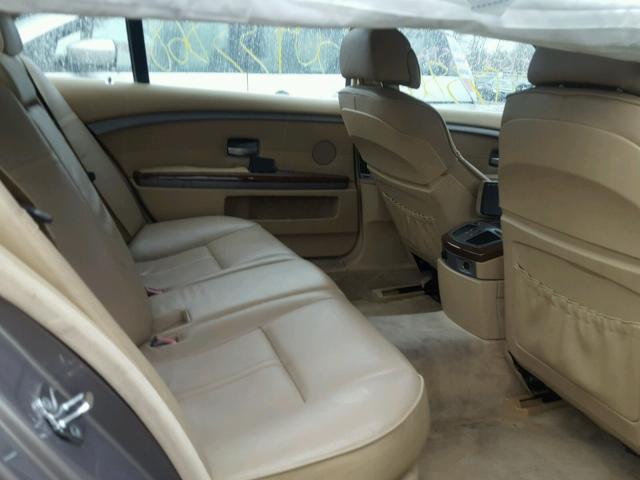 WBAGN63433DS44124 - 2003 BMW 745 LI TAN photo 6