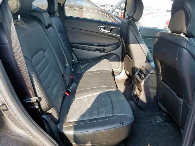 2FMPK3J95JBB98478 - 2018 FORD EDGE SEL GRAY photo 6