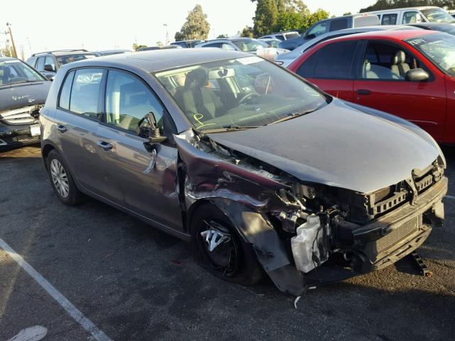 WVWDB7AJ6AW351974 - 2010 VOLKSWAGEN GOLF GRAY photo 1