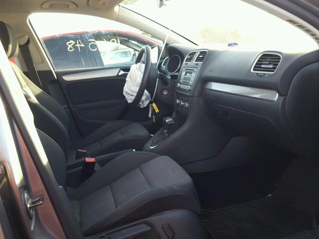 WVWDB7AJ6AW351974 - 2010 VOLKSWAGEN GOLF GRAY photo 5
