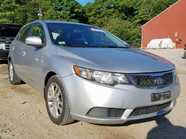 KNAFU5A28C5530507 - 2012 KIA FORTE EX SILVER photo 1