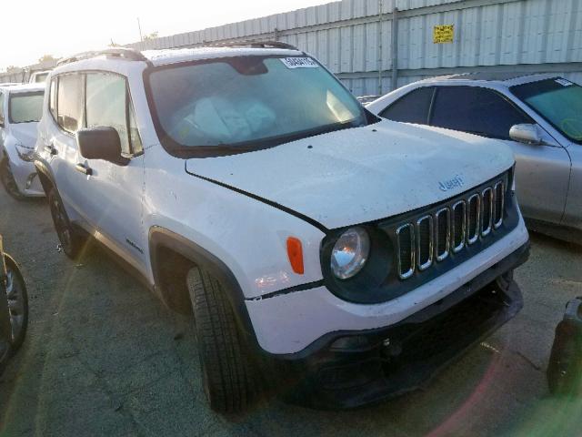 ZACCJBAT9FPB80483 - 2015 JEEP RENEGADE S 白色 照片 1