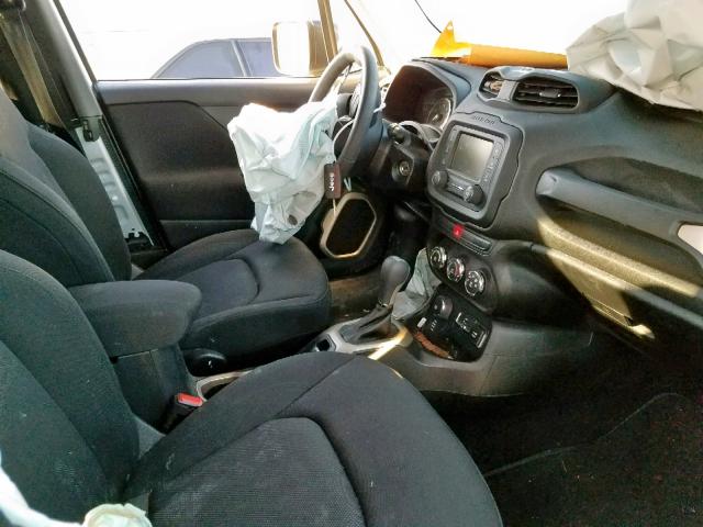 ZACCJBAT9FPB80483 - 2015 JEEP RENEGADE S 白色 照片 5