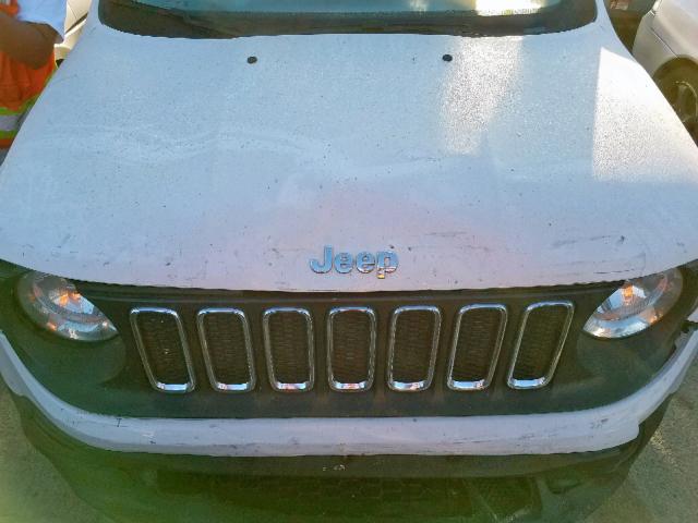 ZACCJBAT9FPB80483 - 2015 JEEP RENEGADE S 白色 照片 7