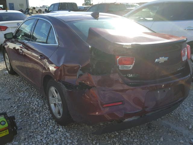 1G11C5SL2FF148679 - 2015 CHEVROLET MALIBU 1LT 红色 照片 3