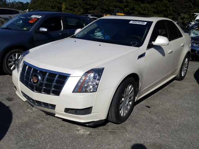 1G6DH5E56C0114622 - 2012 CADILLAC CTS LUXURY WHITE photo 2