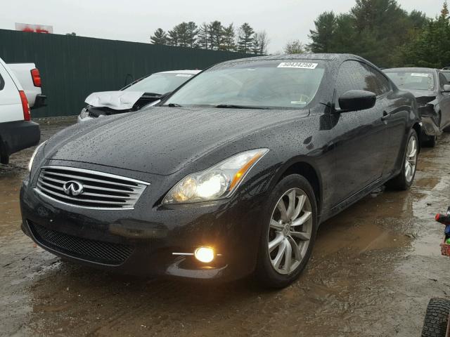 JN1CV6EL7DM982907 - 2013 INFINITI G37 BLACK photo 2