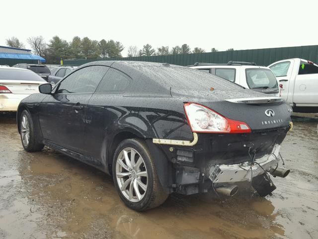 JN1CV6EL7DM982907 - 2013 INFINITI G37 BLACK photo 3