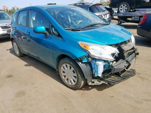 3N1CE2CP3EL407262 - 2014 NISSAN VERSA NOTE BLUE photo 1