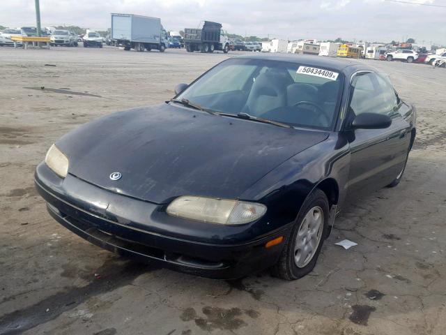 1YVGE31A3P5221432 - 1993 MAZDA MX-6 BLACK photo 2