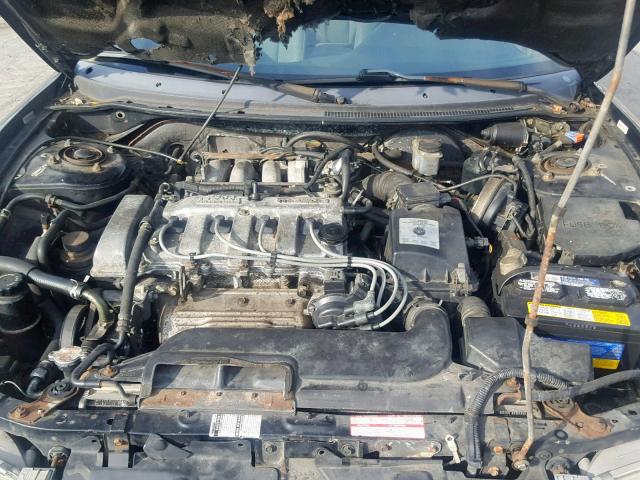 1YVGE31A3P5221432 - 1993 MAZDA MX-6 BLACK photo 7