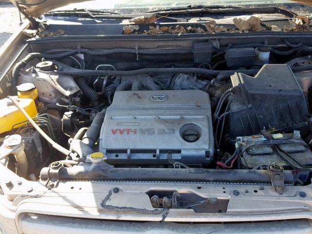 JTEEP21A270215552 - 2007 TOYOTA HIGHLANDER TAN photo 7