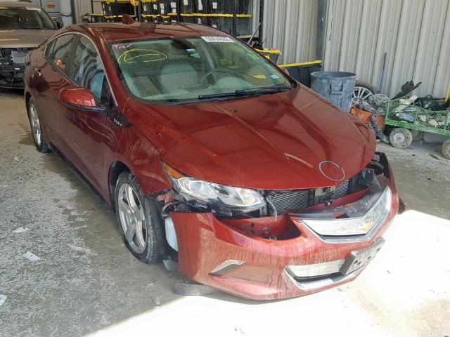 1G1RA6S51HU110763 - 2017 CHEVROLET VOLT LT RED photo 1