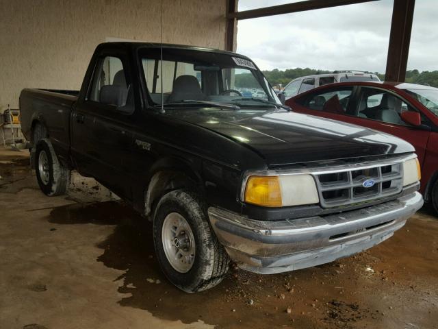 1FTCR10X5PUB90290 - 1993 FORD RANGER BLACK photo 1