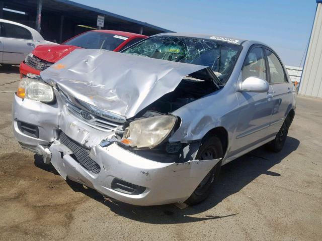 KNAFE122375442765 - 2007 KIA SPECTRA EX SILVER photo 2