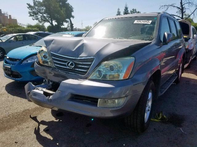 JTJBT20X270140406 - 2007 LEXUS GX 470 GRAY photo 2