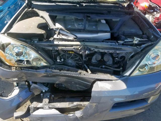 JTJBT20X270140406 - 2007 LEXUS GX 470 GRAY photo 7