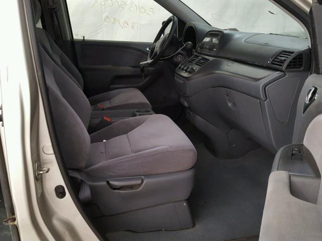 5FNRL38287B020093 - 2007 HONDA ODYSSEY LX GRAY photo 5